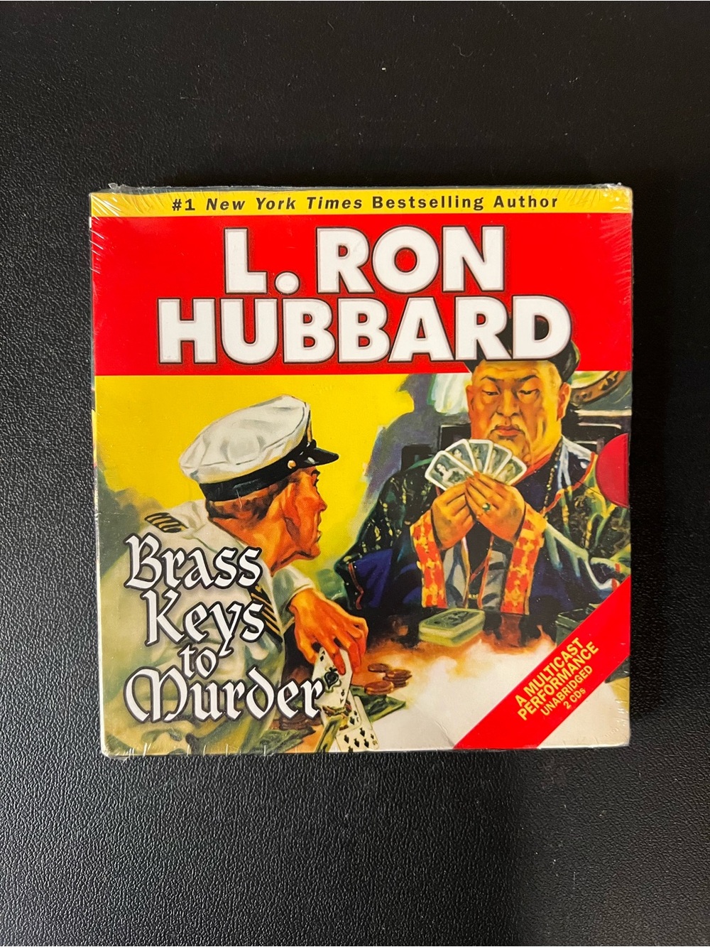 L Ron Hubbard: Brass Keys to Murder Audiobook (CD) New Sealed